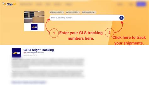 gls freight tracking.